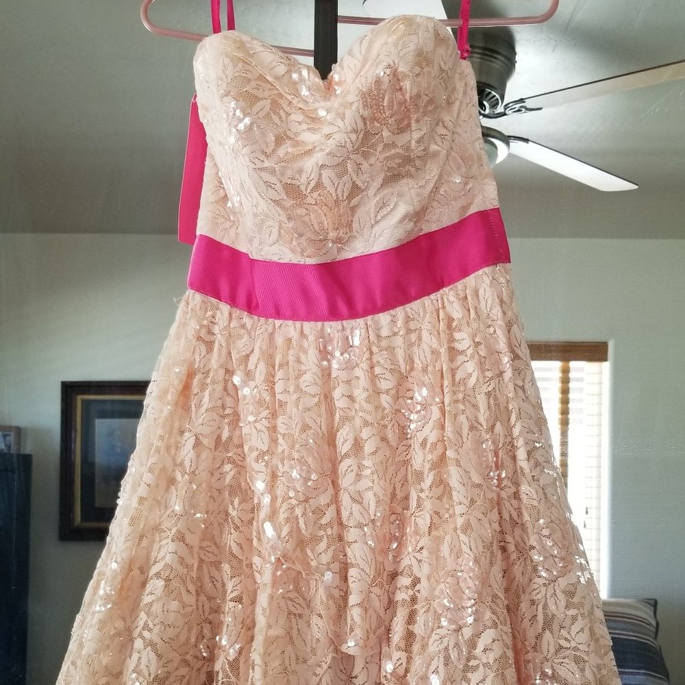 Betsey Johnson Strapless Dress